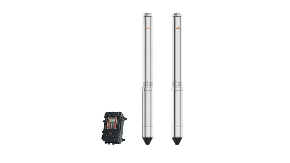 4QJ high speed high efficiency borehole submersible pumps